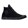 A black Converse Chuck Taylor All-Star high-top sneaker is shown against a white background. Produktbild-Vorschau