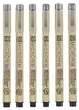 Sakura Pigma Micron, Schwarz, Fein, Mehrfarbig, Hexagonal, Produktbild-Vorschau 5