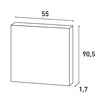 Orac Decor D507 LUXXUS Türaufdopplung Produktbild-Vorschau 2