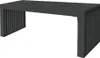 Home Deluxe - Sitzbank aus Holz LORA Schwarz - 110 cm I Produktbild-Vorschau 1