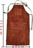 Professionelle Schweißerschürze aus Leder, verdicktes Produktbild-Vorschau 3