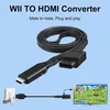 1m WII zu auf HDMI Konverter Kabel HD Video Audio Adapter Produktbild-Vorschau 4