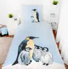 Komplet pościeli Beaver z pingwinem 135 x 200 cm 80 x 80 cm Podgląd zdjęcia produktu 1