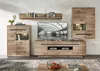Glasvitrine >Bellano< in Viking Oak Nachbildung, MDF, Produktbild-Vorschau 8