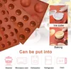Backform Halbkugel 3 Stück Rund Silikonform Pralinenform Produktbild-Vorschau 6
