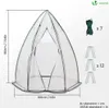 Serre en plastique VOUNOT® pour balcon ou jardin, tente Voir les images du produit 4