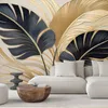 Vlies fototapete Blätter Botanica Boho 100x70 cm Feeby Produktbild-Vorschau 2