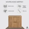 RODAN | Koupelnová Skříňka - 60 CM - Hnědý Mat - MDF - 2 Náhled obrázku produktu 3