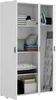 Mehrzweckgarderobe Sillano,  116x35h190 cm,  Weiß Produktbild-Vorschau 5