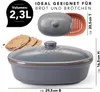 Römertopf Brottopf oval MEDI 2,3 Liter - Brotkasten Produktbild-Vorschau 4