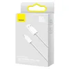 Baseus Dynamic Series USB-Kabel - USB Typ C 100 W 2 m weiß Produktbild-Vorschau 5