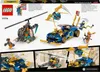 The image shows the packaging of a LEGO Ninjago set, displaying the main product with action scenes and product details. Náhľad obrázku produktu