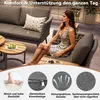 Ensembles de meubles de jardin Flieks 6 places, ensemble Voir les images du produit 6