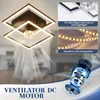ZMH stropní ventilátor LED s osvětlením tichá stmívatelná Náhled obrázku produktu 6