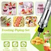 Dessert Spritzbeutel Set – Edelstahl Spritzgebäck Kit mit 6 Produktbild-Vorschau 5