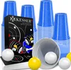KESSER® Bierpong Set mit Kartenset, 100 Becher (473ml), 10 Produktbild-Vorschau 1