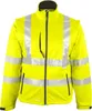 Giacca softshell ad alta visibilità taglia L giallo Anteprima dell’immagine prodotto 4