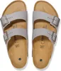 Birkenstock Berufsschuhe Birkenstock Arizona grau Größe Produktbild-Vorschau 3