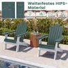 Sedia da giardino pieghevole COSTWAY Adirondack, resistente Anteprima dell’immagine prodotto 5