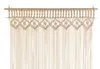 Kobolo Türvorhang Makramee Vorhang TWINE 95x210cm beige 132 Produktbild-Vorschau 5
