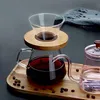 Transparent Glass Coffee Dripper Kaffeefilterhalter Produktbild-Vorschau 4