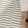Baumwollteppich - Dazzle Blocks Grün Weiß Produktbild-Vorschau 3