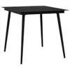 Gartenmöbel-Set 3-tlg. Schwarz pulverbeschichteter Stahl Produktbild-Vorschau 9