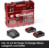 Power X-Change TE-CD 18/2 Li-i+64 2x2,0 Ah 2 velocità Anteprima dell’immagine prodotto 4