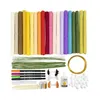 Bastelset Krepppapier, Blumen basteln, inkl. Materialien, Produktbild-Vorschau 2