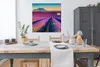 MuchoWow® Poster Lavendel - Berg - Blumen 100x100 cm - Produktbild-Vorschau 3