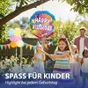 Pinata Happy Birthday Ø44x9cm Papier bunt zum Aufhängen und Produktbild-Vorschau 4