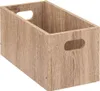 Box / Krabice do regálu 15x31cm dřevo přírodní Náhled obrázku produktu 1