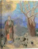 Tableaux sur toile - Odilon Redon, Buddha - 60x40 cm Voir les images du produit 1