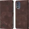 Pouzdro pro Motorola Moto G62 5G vyražené Flip kožené Náhled obrázku produktu 1