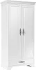 A white wardrobe with two doors and a drawer. Produktbild-Vorschau