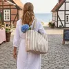 reisenthel Shopper Summerstripes Coffee taupe Produktbild-Vorschau 11