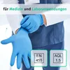 Nitril Handschuhe SF Medical Größe S blau 100er Produktbild-Vorschau 3
