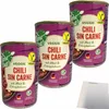 Time Out Chili sin Carne 3er Pack (3x400g Dose) + usy Block Produktbild-Vorschau 1