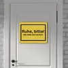 Ruhe bitte Metallschild XXL in 28x38 cm mit Spruch Wir sind Produktbild-Vorschau 6