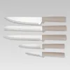 mellerware MR-1412-Beige Set di coltelli con blocco + Anteprima dell’immagine prodotto 11
