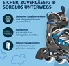 HUDORA Kinderinliner Leon, Gr. 29-40, schwarz/blau : 33-36 Produktbild-Vorschau 5