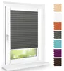 Plissee ohne Bohren 80x220cm Anthrazit Produktbild-Vorschau 7