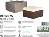 Raffles Covers Schutzhülle für Loungetisch 75 x 75 H: 45 cm Produktbild-Vorschau 4