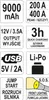 Starthilfegerät YATO YT-83081 Powerbank 9000mAh Produktbild-Vorschau 16