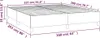 vidaXL Boxspringbett Dunkelgrün 160x200 cm Samt -  Betten & Produktbild-Vorschau 10