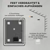 HOMCOM Badspiegel, 70 x 90 cm LED Badezimmerspiegel mit 3 Produktbild-Vorschau 8