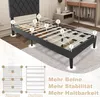 UISEBRT Lit plateforme en cuir 90 x 200 cm, tête de lit Voir les images du produit 7