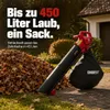 ONBEST LV3245 Laubbläser Elektro | 3in1 Laubsauger | 3200W Produktbild-Vorschau 6