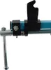 Close-up of a mechanical component with a threaded rod and a clamp. Produktbild-Vorschau