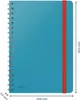 LEITZ Collegeblock Cosy B5 80Blatt 100 g/qm kariert blau Produktbild-Vorschau 7